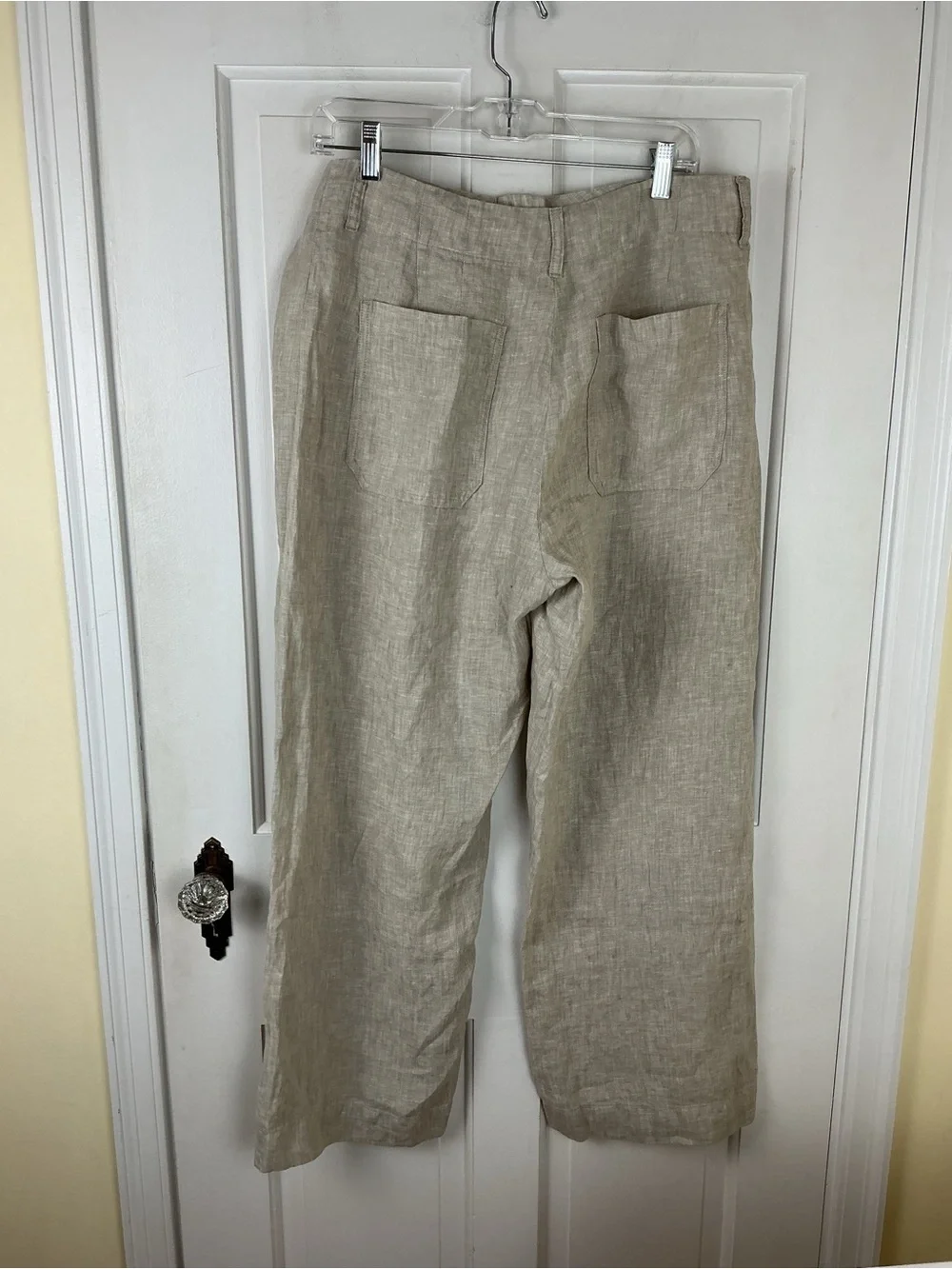 Quince European Linen Wide Leg Pants